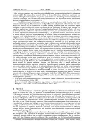 Nilo Castulo Enhancing educational research through collaboration: insights from ...