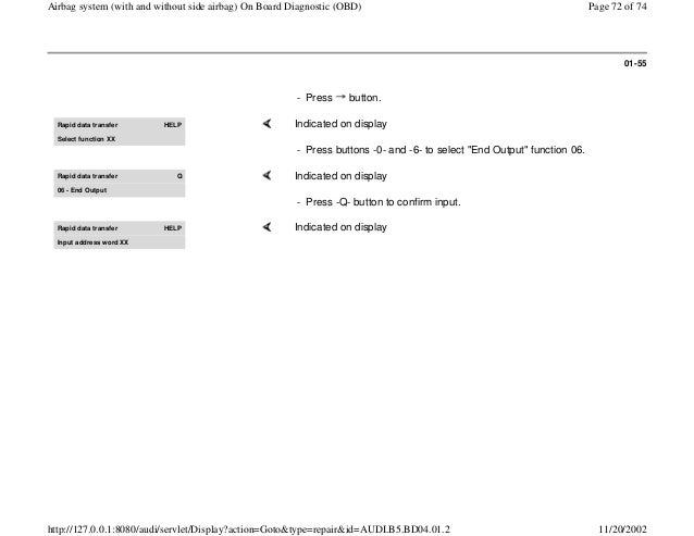 Airbag Malfunction Light Airbag Malfunction Light