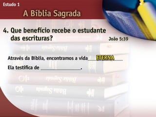 A Bíblia Sagrada - Ouvindo a Voz de Deus, Estudo Bíblico, Igreja Adventista