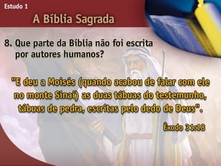 A Bíblia Sagrada - Ouvindo a Voz de Deus, Estudo Bíblico, Igreja Adventista