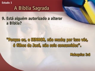 A Bíblia Sagrada - Ouvindo a Voz de Deus, Estudo Bíblico, Igreja Adventista