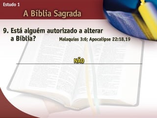 A Bíblia Sagrada - Ouvindo a Voz de Deus, Estudo Bíblico, Igreja Adventista