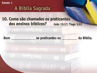 A Bíblia Sagrada - Ouvindo a Voz de Deus, Estudo Bíblico, Igreja Adventista
