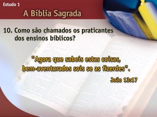 A Bíblia Sagrada - Ouvindo a Voz de Deus, Estudo Bíblico, Igreja Adventista