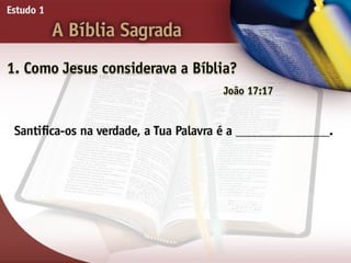 A Bíblia Sagrada - Ouvindo a Voz de Deus, Estudo Bíblico, Igreja Adventista