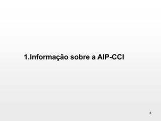 Informação sobre a AIP-CCI3