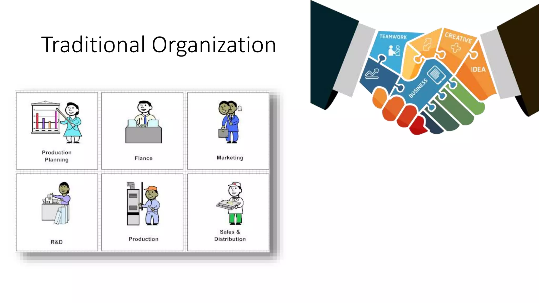 Traditional Organization
 