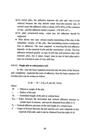 Application of risk analysis in uplift foundation