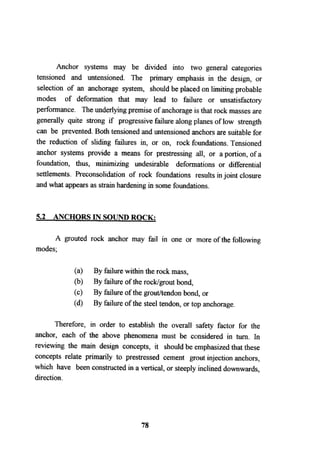 Application of risk analysis in uplift foundation