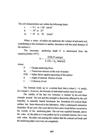 Application of risk analysis in uplift foundation