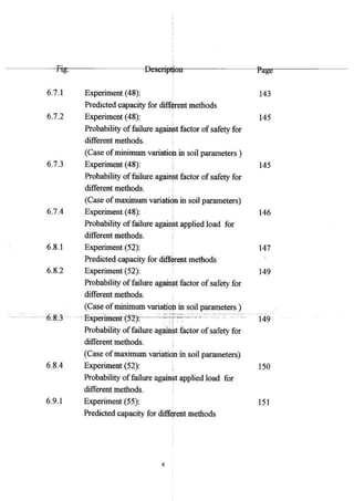 Application of risk analysis in uplift foundation