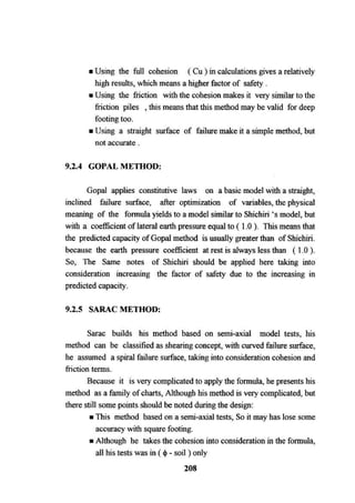 Application of risk analysis in uplift foundation