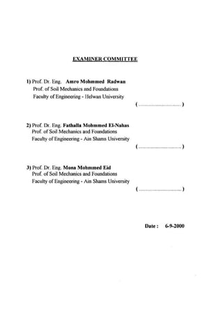Application of risk analysis in uplift foundation