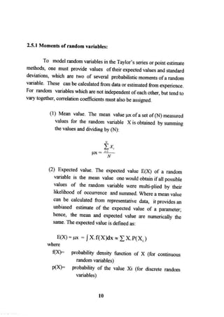 Application of risk analysis in uplift foundation