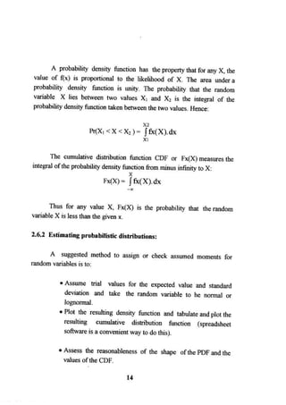 Application of risk analysis in uplift foundation