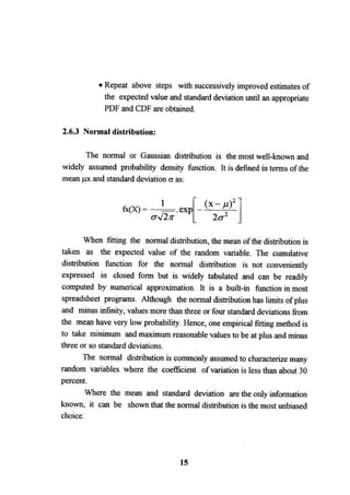 Application of risk analysis in uplift foundation