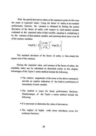 Application of risk analysis in uplift foundation