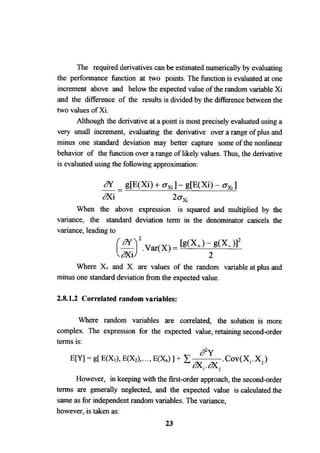 Application of risk analysis in uplift foundation