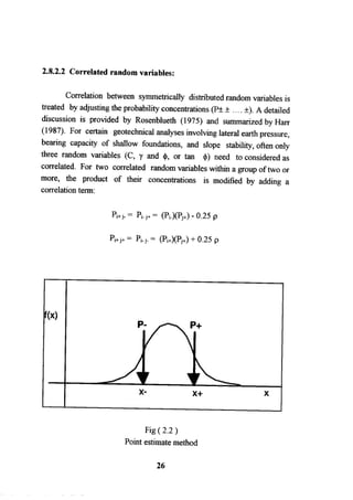 Application of risk analysis in uplift foundation