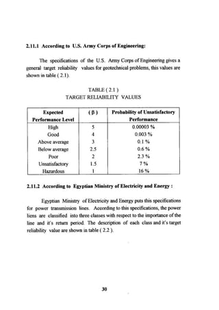 Application of risk analysis in uplift foundation