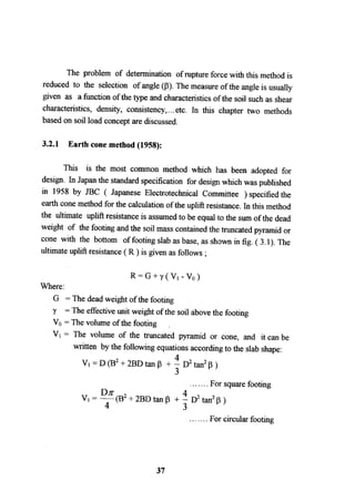 Application of risk analysis in uplift foundation