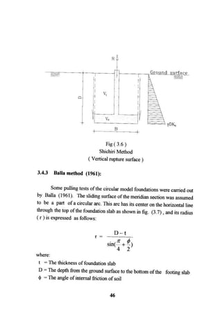 Application of risk analysis in uplift foundation