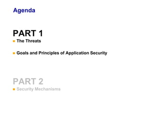 01 Application Security Fundamentals - part 1 - introduction and goals ...