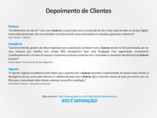 Sugestão de Pacotes
Pacote 1
1 campanha com 2 grupos de anúncio
R$250,00 a R$500,00/mês
Taxa de gerenciamento inclusa
Exemplo:
Grupo de Anúncios
Violeta
Palavras-chave
Violetas
Palavras-chave
Rosas
Grupo de Anúncios
Rosas
Campanha para
Rede de Pesquisa
Flores
 