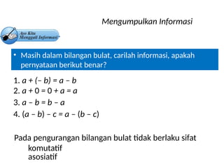 01-Bilangan - PPt 2 Penjumlahan dan Pengurangan Bilangan Bulat.pptx