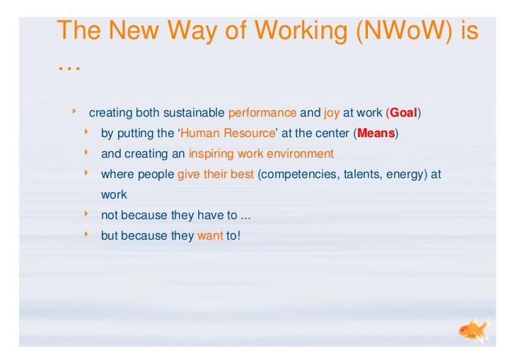 new ways of working knowledge sharing dirk w bijl