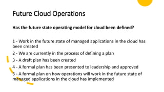 Cloud Adoption Framework Phase one-moving to the cloud