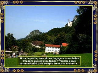 Hora de partir, levando na bagagem essas belas imagens que aqui pudemos vivenciar e que permanecerão para sempre em nossa memória... 