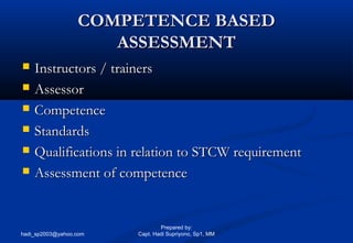 Competence Based Assessment Methodology Graphical Note.pdf CBA Assesment Guidelines | PPT