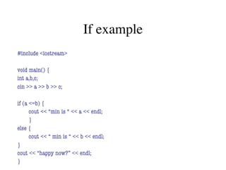 Presentation: C++ basics review_University | PDF