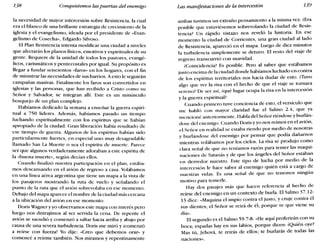 138 Conquistemos las puertas del enemigo Las manifestaciones de la intercesión 139
la necesidad de mayor intercesión sobre Resistencia, la cual
era el blanco de una brillante estrategia de crecimiento de la
iglesia y el evangelismo, ideada por el presidente de «Evan-
gelismo de Cosecha», Edgardo Silvoso.
El Plan Resistencia intenta modificar una ciudad a niveles
que afectarán los planos físicos, emotivos y espirituales de su
gente. Requiere de la unidad de todos los pastores, evangé-
licos, carismáticos y pentecostales por igual. Su propósito es
llegar a fundar seiscientos «faros» en los hogares, con el fin
de ministrar las necesidades de sus barrios. Aesto le seguirán
campañas masivas. Finalmente los faros son convertidos en
iglesias y las personas, que han recibido a Cristo como su
Señor y Salvador, se integran allí. Este es un minúsculo
bosquejo de un plan complejo.
Habíamos dedicado la semana a enseñar la guerra espiri-
tual a 750 líderes. Además, habíamos pasado un tiempo
luchando espiritualmente con los espíritus que se habían
apropiado de la ciudad. Gran liberación había resultado de
ese tiempo de guerra. Algunos de los espíritus habían sido
particularmente fuertes, en especial uno muy desagradable
llamado San La Muerte o sea el espíritu de muerte. Parece
ser que algunos verdaderamente adoraban a este espíritu de
la «buena muerte», según decían ellos.
Cuando finalizó nuestra participación en el plan, estába-
mos descansando en el avión de regreso a casa. Volábamos
en una línea aérea argentina que tiene un mapa a la vista de
los pasajeros mostrando la ruta de vuelo y señalando el
punto de la ruta que el avión sobrevolaba en ese momento.
Debajo del mapa aparece el nombre de la ciudad más cercana
a la ubicación del avión en ese momento.
Doris Wagneryyo observamos este mapa con interés pero
luego nos distrajimos al ser servida la cena. De repente el
avión se sacudió y comenzó a saltar hacia arriba y abajo por
causa de una severa turbulencia. Doris me miró y icomenzó
a reírse con fuerza! Yo dije: «Creo que debemos orar» y
comencé a reírme también. Nos miramos y repentinamente
ambas tuvimos un extraño pensamiento a la misma vez. ¿Era
posible que estuviésemos sobrevolando la ciudad de Resis-
tencia? Un rápido vistazo nos reveló la historia: En ese
momento la ciudad de Corrientes, una gran ciudad al lado
de Resistencia, apareció en el mapa. Luego de diez minutos
la turbulencia simplemente se detuvo. El resto del viaje de
regreso transcurrió con suavidad.
¿Coincidencia? Es posible. Pero al saber que estábamos
justo encima de la ciudad donde habíamos luchado en contra
de los espíritus territoriales nos hacía dudar de esto. ¿Tuvo
algo que ver la risa con el hecho de que el viaje se tornara
sereno? De ser así, ¿qué lugar ocupa la risa en la intercesión
y la guerra espiritual?
Cuando primero tuve conciencia de esto, el versículo que
me habló con mayor claridad fue el Salmo 2.4, que ya
mencioné anteriormente. Habla del Señor riéndose y burlán-
dose del enemigo. Cuando Doris yyo nos reímos en el avión,
el Señor en realidad se estaba riendo por medio de nosotras
y burlándose del enemigo por pensar que podía d~ñarnos
mientras volábamos por los cielos. La risa se produjo como
clara señal de que no teníamos razón para temer las maqui-
naciones de Satanás y de que los ángeles del Señor estaban
en derredor nuestro. Este tipo de lucha por medio de la
intercesión le hace saber al enemigo quién está a cargo de
nuestras vidas. Es una señal de que no tenemos ningún
motivo para temerle.
Hay dos pasajes más que hacen referencia al hecho de
reírse del enemigo en un contexto de burla. El Salmo 37.12-
13 dice: «Maquina el impío contra el justo, y cruje contra él
sus dientes; el Señor se reirá de él; porque ve que viene su
día».
El segundo es el Salmo 59.7-8: «He aquí proferirán con su
boca; espadas hay en sus labios, porque dicen: ¿Quién oye?
Mas tú, Jehová, te reirás de ellos; te burlarás de todas las
naciones».
 
