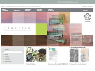 E. Fernando Salcedo, M.Sc 
 