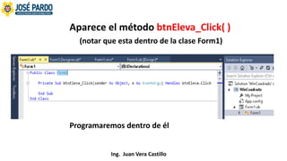 01 clases y objetos, POO Visual Basic .NET