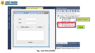 01 clases y objetos, POO Visual Basic .NET