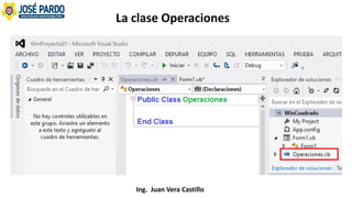 01 clases y objetos, POO Visual Basic .NET