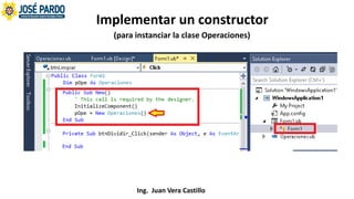 01 clases y objetos, POO Visual Basic .NET