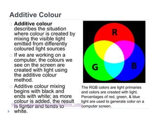 Colour systems | PPTX