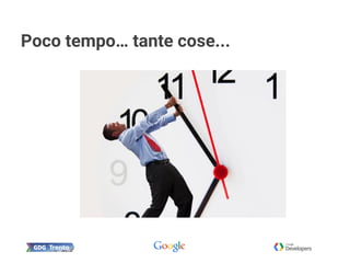 Poco tempo… tante cose...
 