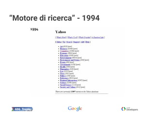 “Motore di ricerca” - 1994
 