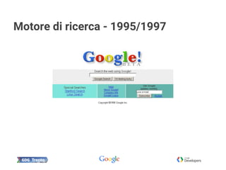 Motore di ricerca - 1995/1997
 