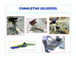 CANALETAS (SLUICES)
 