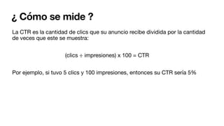 Qué es el CTR (Click Through Rate) cómo se mide y cómo mejorarlo | PDF
