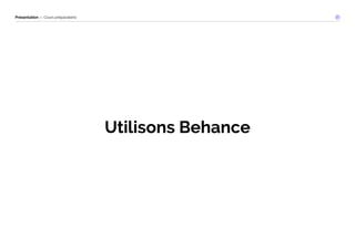 Présentation — Cours préparatoire 
Utilisons Behance 
 