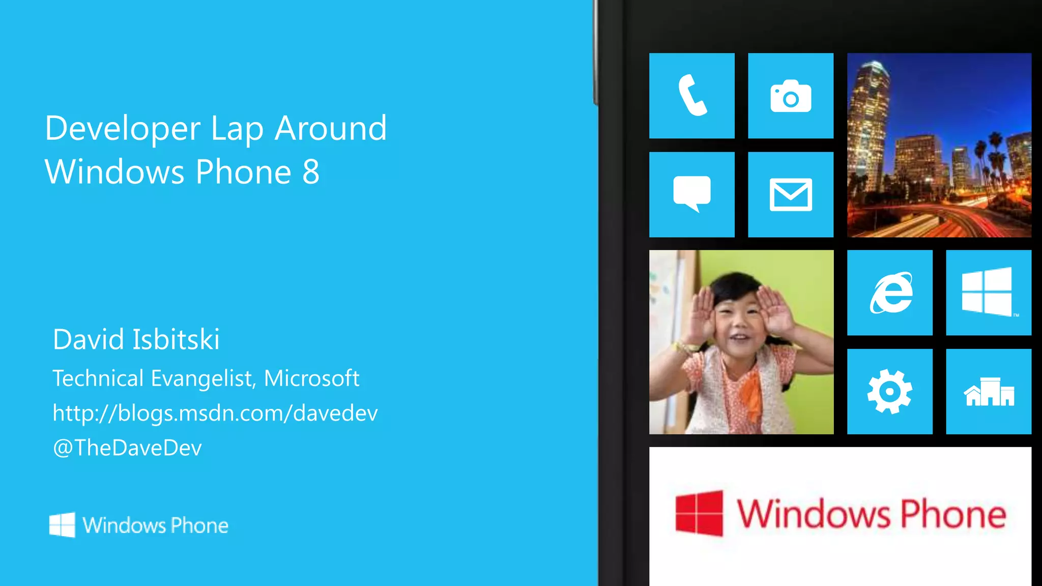 A Developer Lap Around Windows Phone 8