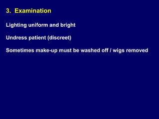 Skin Absense Diagnosis of skin disorders and how to deal.ppt