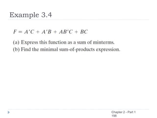 Example 3.4
Chapter 2 - Part 1
198
 